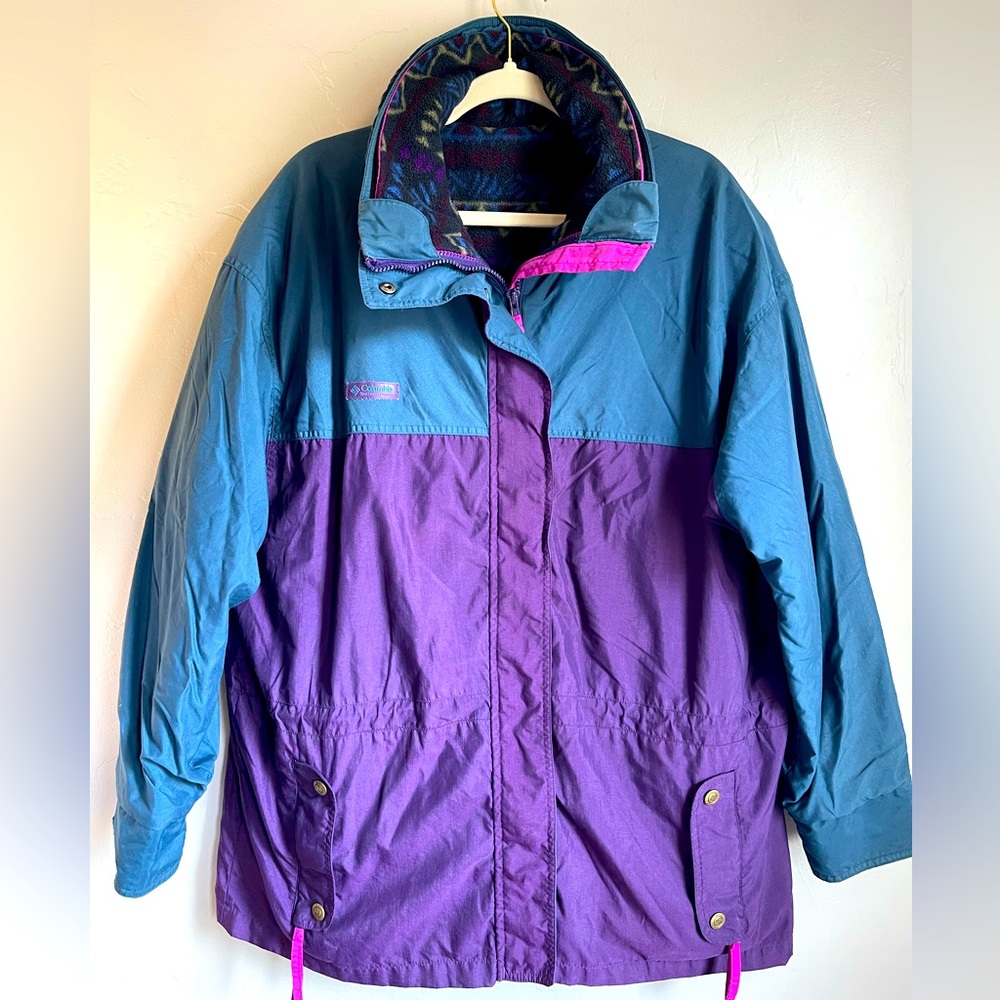 Women’s Vintage Columbia Cornice 3 in 1 Coat Size XL - No Hood